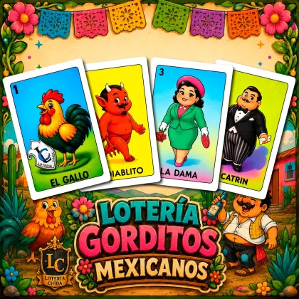 Lotería Gorditos Mexicanos