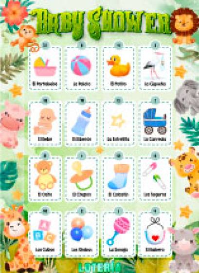 Baby Shower Safari