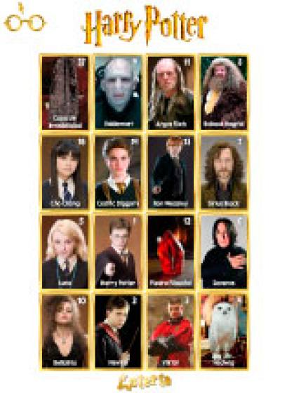 Lotería Harry Potter
