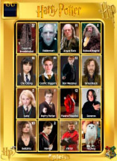 Lotería Dorada Harry Potter