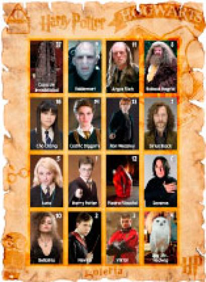 Lotería Carta de Hogwarts