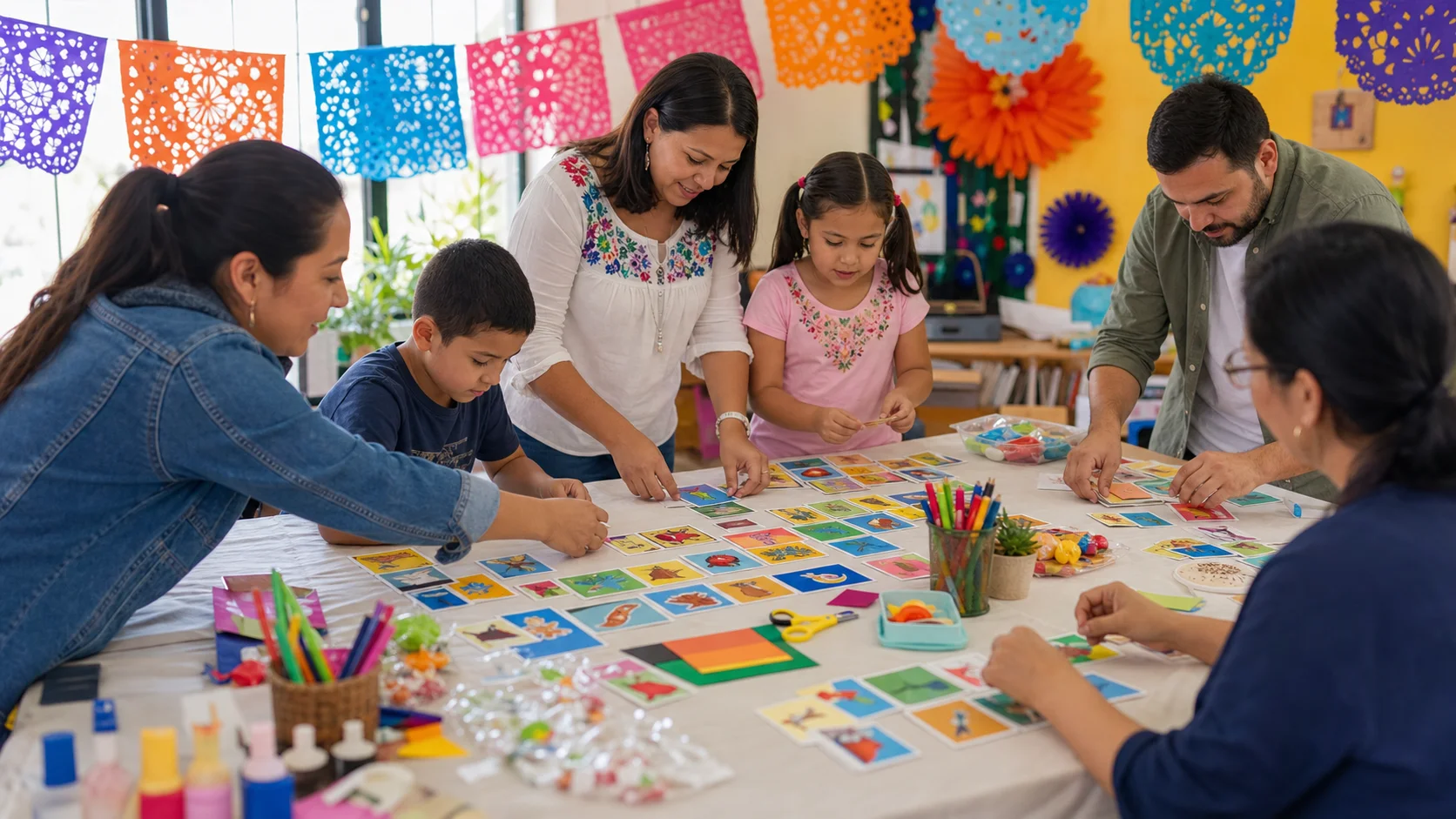 Actividad creativa con loteria mexicana
