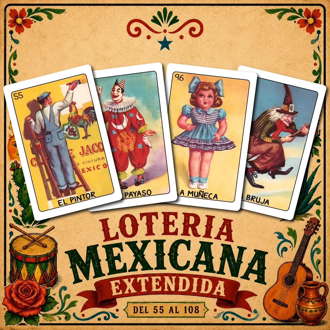 Lotería Mexicana Extendida - portada