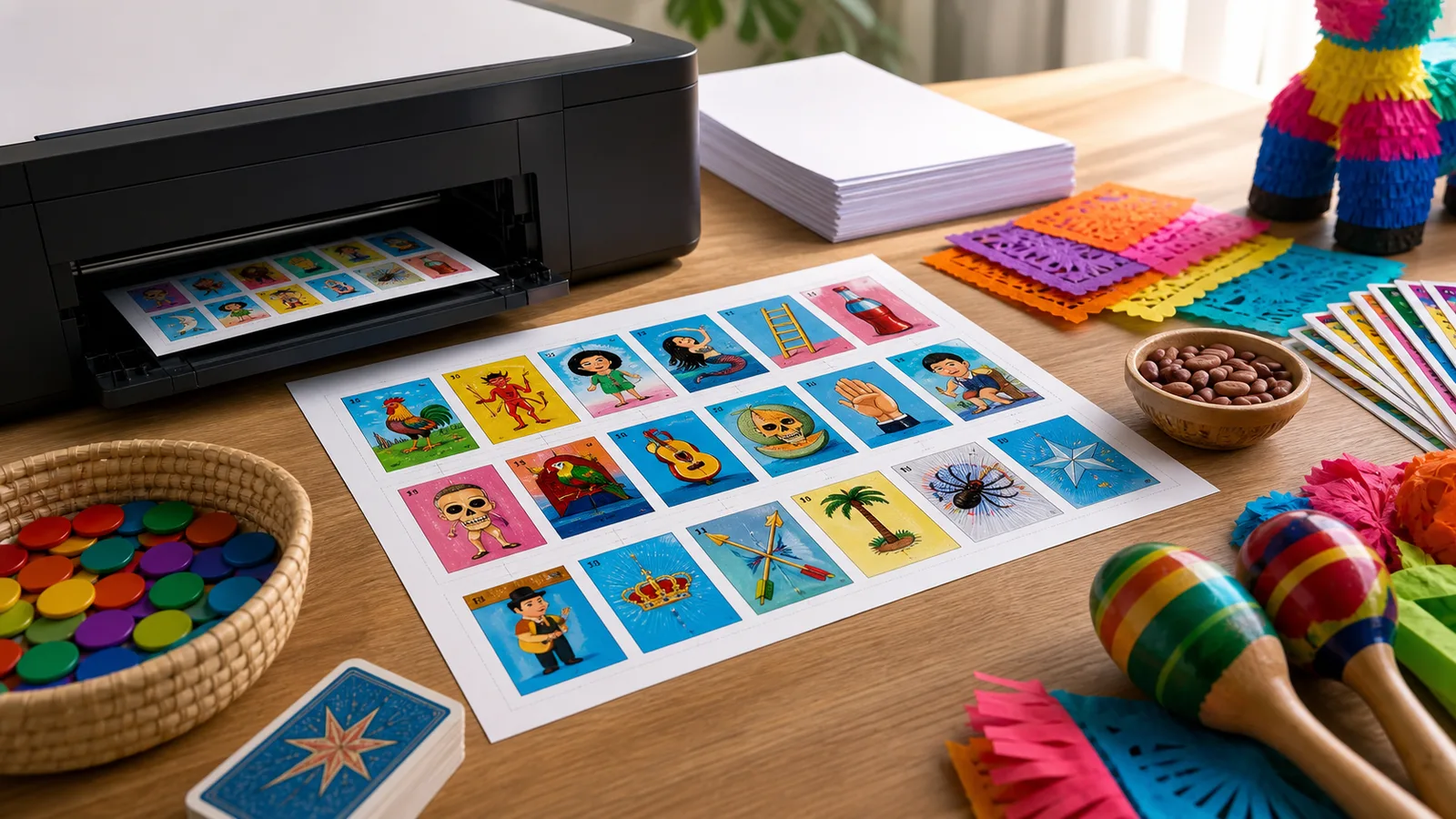 Lotería mexicana PDF gratis: qué revisar antes de descargar tablas, cartas o barajas - portada